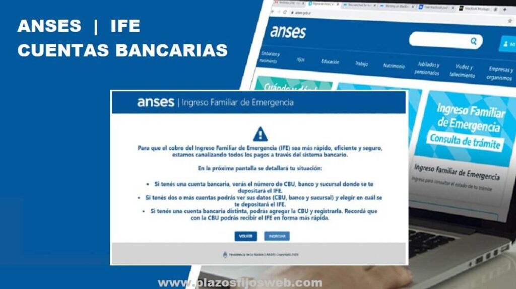 ANSES no abrirá cuentas bancarias para cobrar el IFE