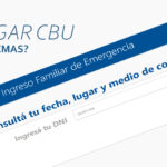 Cobrar IFE: No puedo cargar el CBU Â¿Que hago?