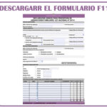 Descargar el formulario F11 en Cordoba y Buenos Aires