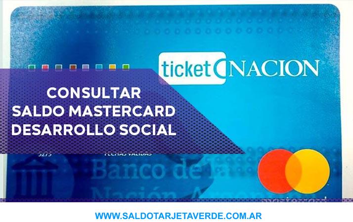 Consultar Saldo Tarjeta MasterCard Desarrollo Social