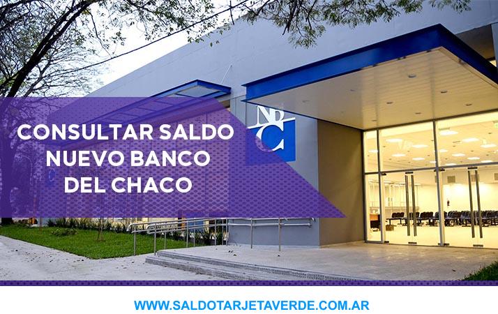 Nuevo Banco del Chaco Consultar Saldo