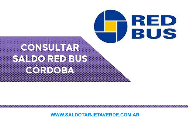 Consultar Saldo Red Bus Córdoba