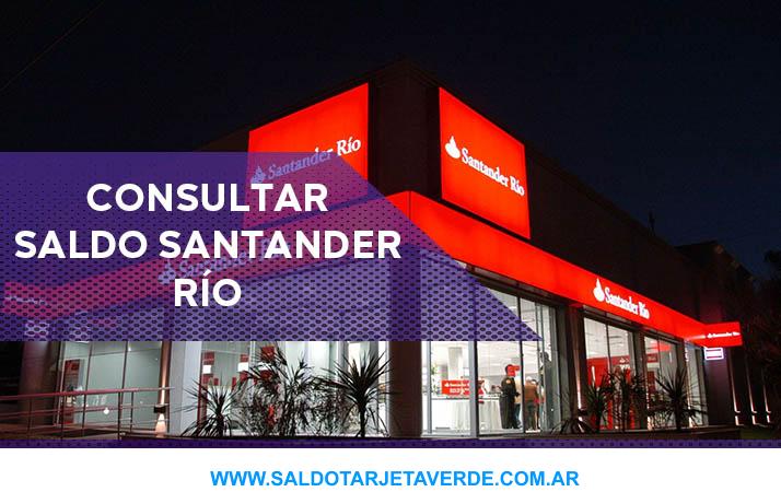 Santander Rio Consultar Saldo