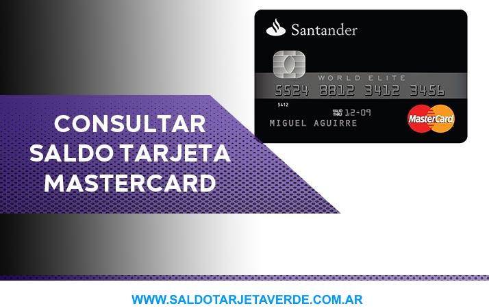 Consultar Saldo Tarjeta MasterCard